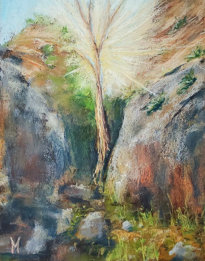Sedona Hike Painting by Maria Langgle
