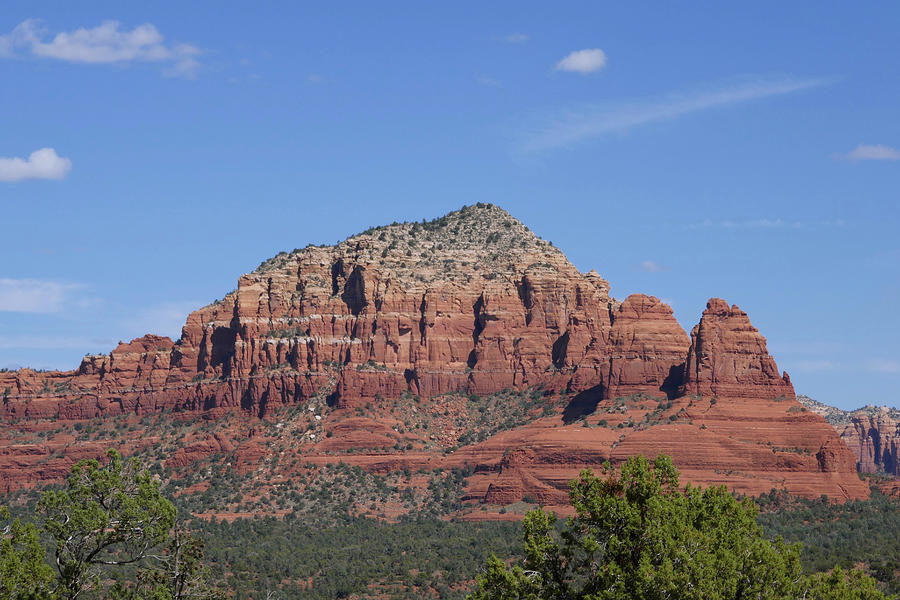 Sedona Red Rock Table Top Mountain 4 Photograph by One Day Travel ...