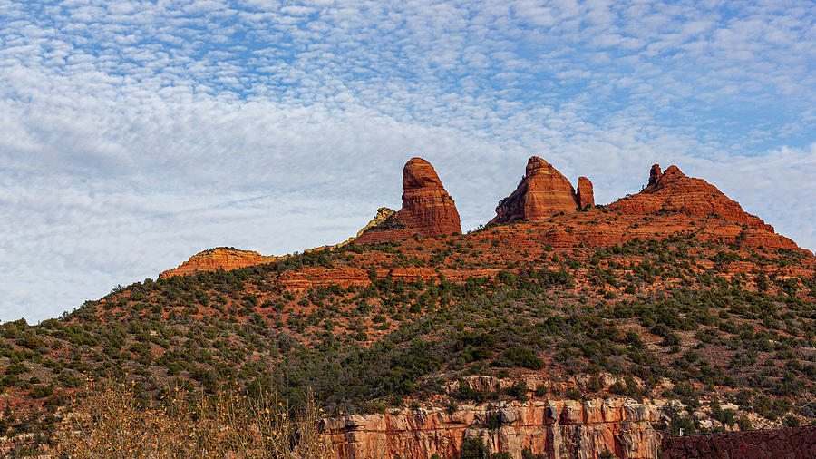 Arizona Photograph - Sedona Red Rocks 5 by Randy Bayne
