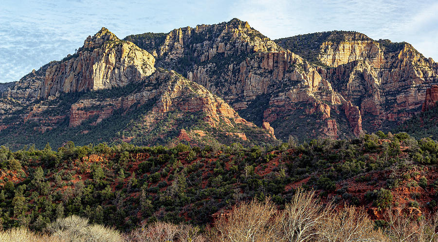 Landscape Photograph - Sedona Red Rocks 13 by Randy Bayne