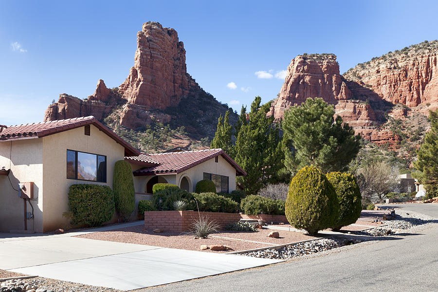 Sedona residence, Arizona Photograph by KingWu