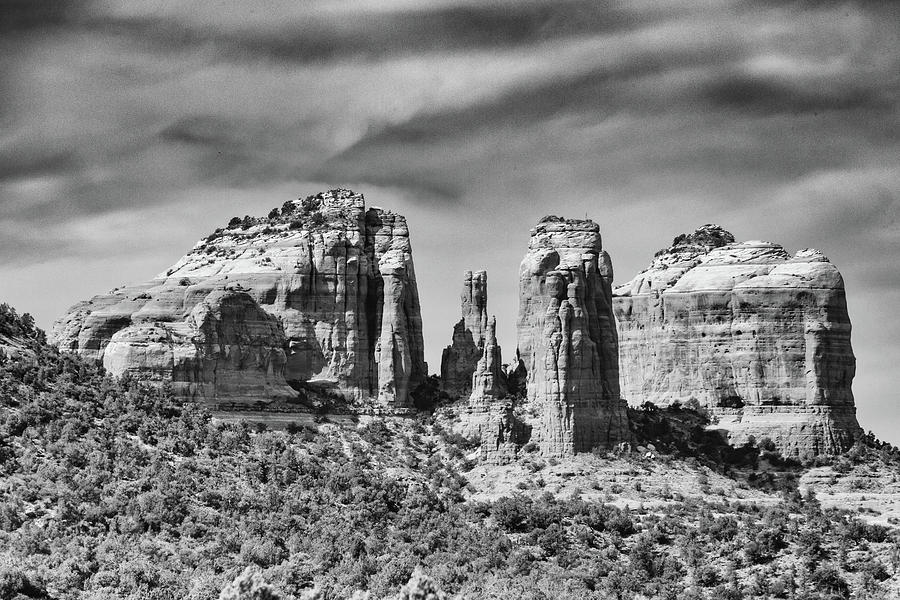 Sedona Rock Towers Photograph by Terri Morris - Fine Art America