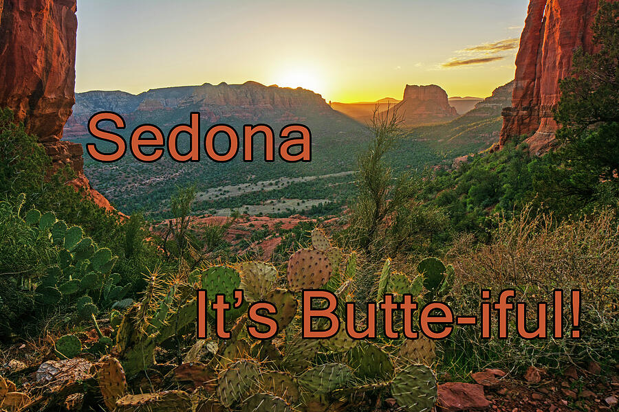 Sedona Sunrise From Cathedral Rock Arizona Photograph by Toby McGuire