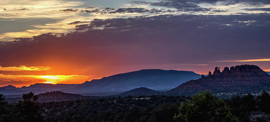 Sedona Sunset.... Photograph by David Choate - Fine Art America