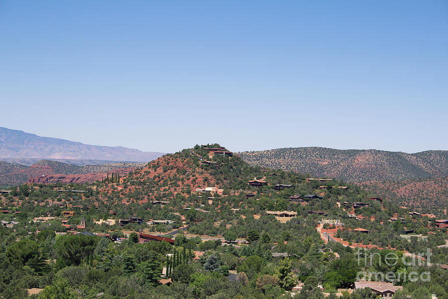 Sedona valley Photograph by Darrell Foster