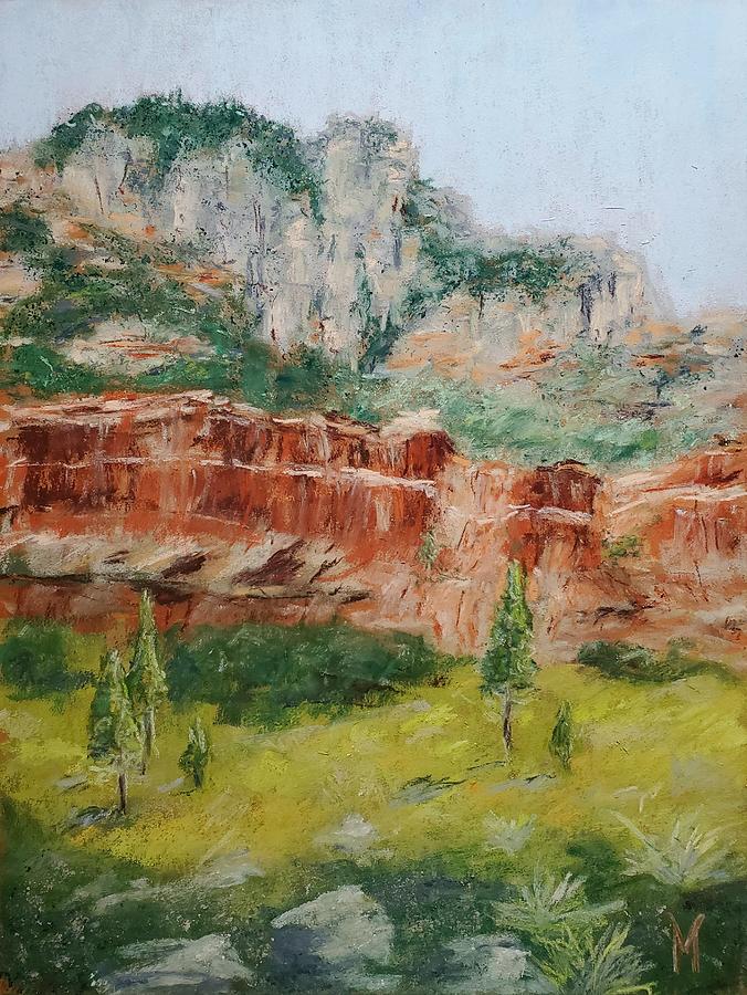 Sedona,AZ Painting by Maria Langgle