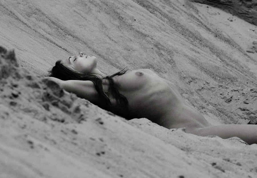 Seduction in Dunes 2 Photograph by Vitaly Vachrushev