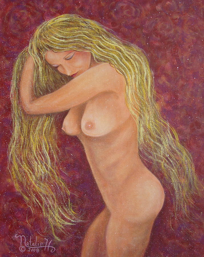 Nude Painting - Seductive Virgin by Natalie Holland