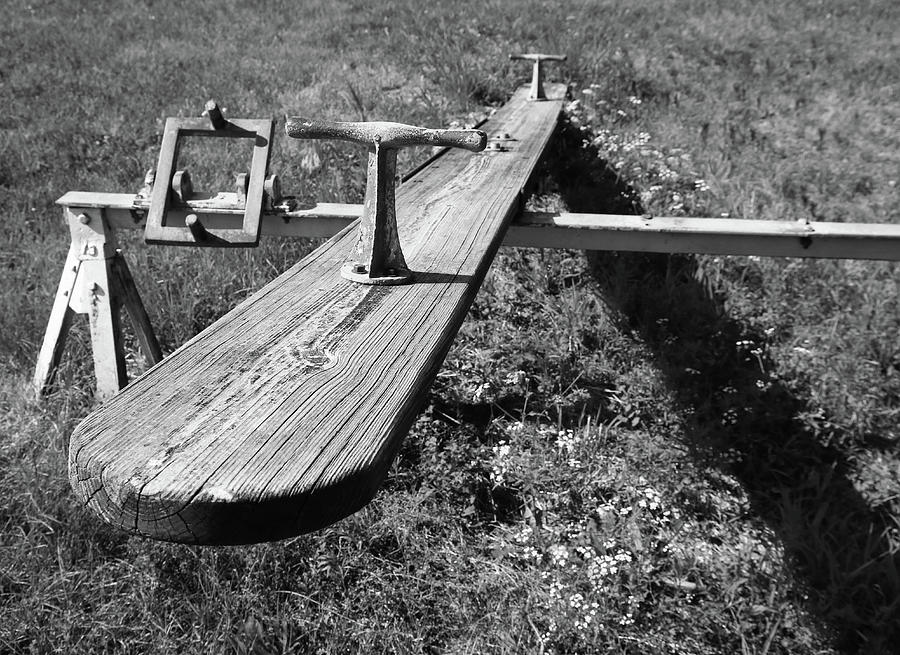 Seesaw Photograph by Christopher McKenzie