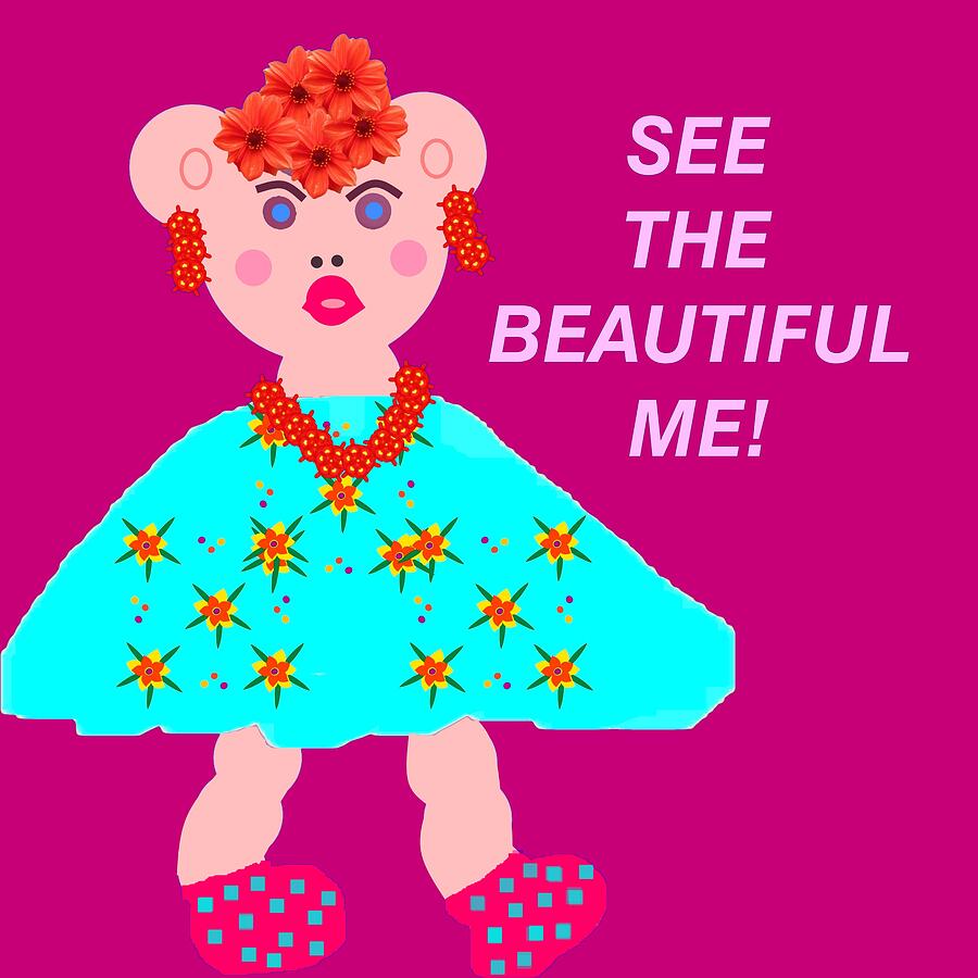 See the Beautiful Me Digital Art by Wilma Barnwell See the Beautiful Me Digital Art by Wilma Barnwell