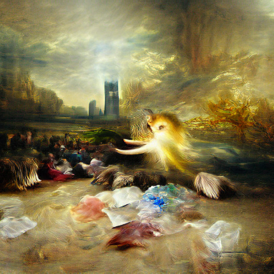 See the Light Painting by Vixenfly Forbes See the Light Painting by Vixenfly Forbes