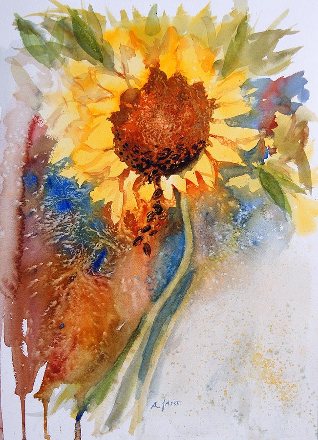 Seeds of the Sun Painting by Anna Jacke