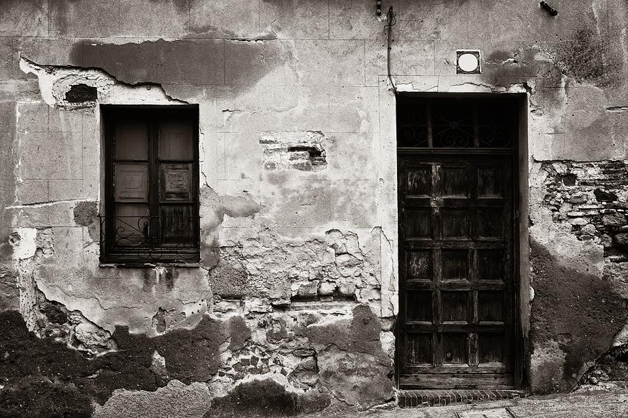 Segovia alley window door Photograph by Songquan Deng