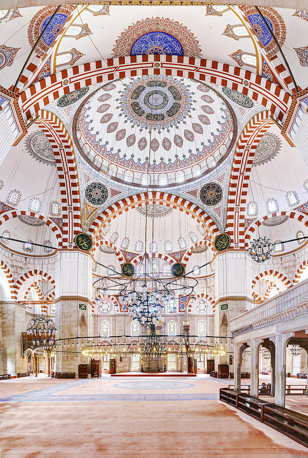 Sehzade Mosque 03 Photograph by Weston Westmoreland