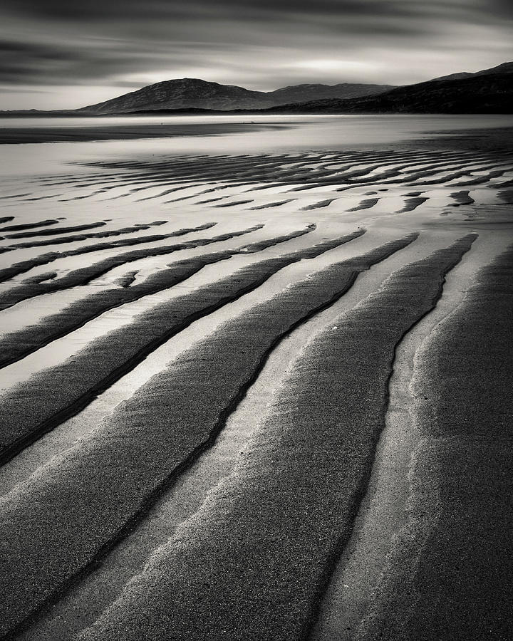 Seilebost Sand Ripples Photograph