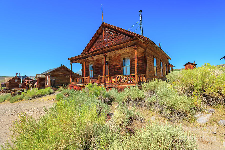 Seiler house in Bodie town Photograph by Benny Marty