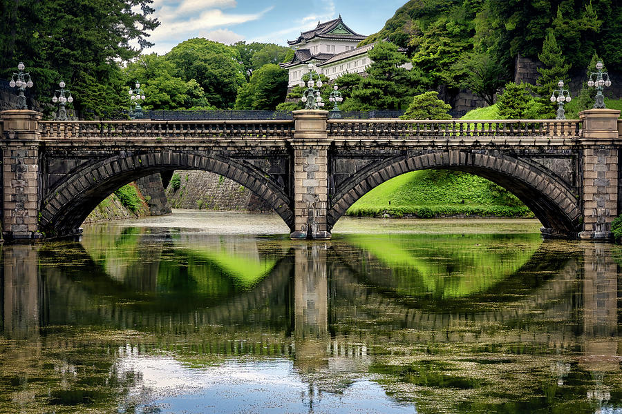 Seimon Ishibashi Bridge Photograph by Bill Chizek