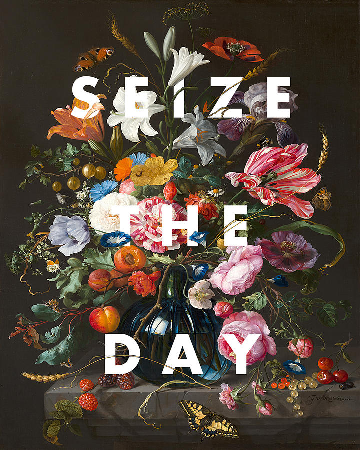 Seize the Day Digital Art by Georgia Clare