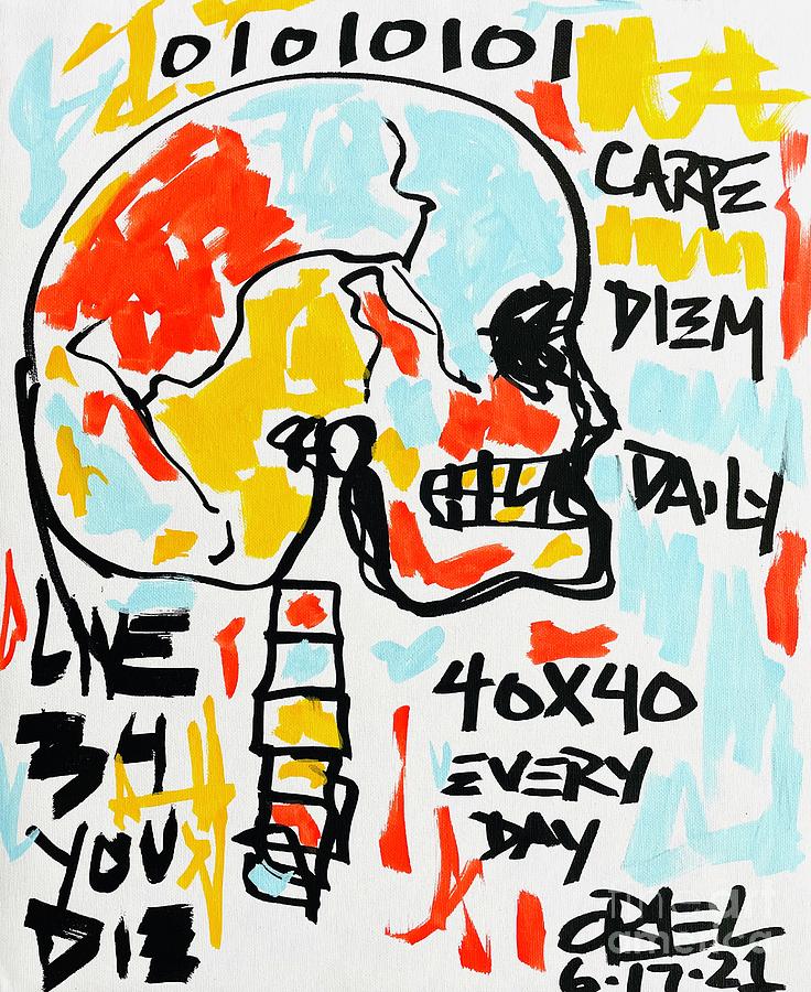 Seize the Day Mixed Media by Oriel Ceballos