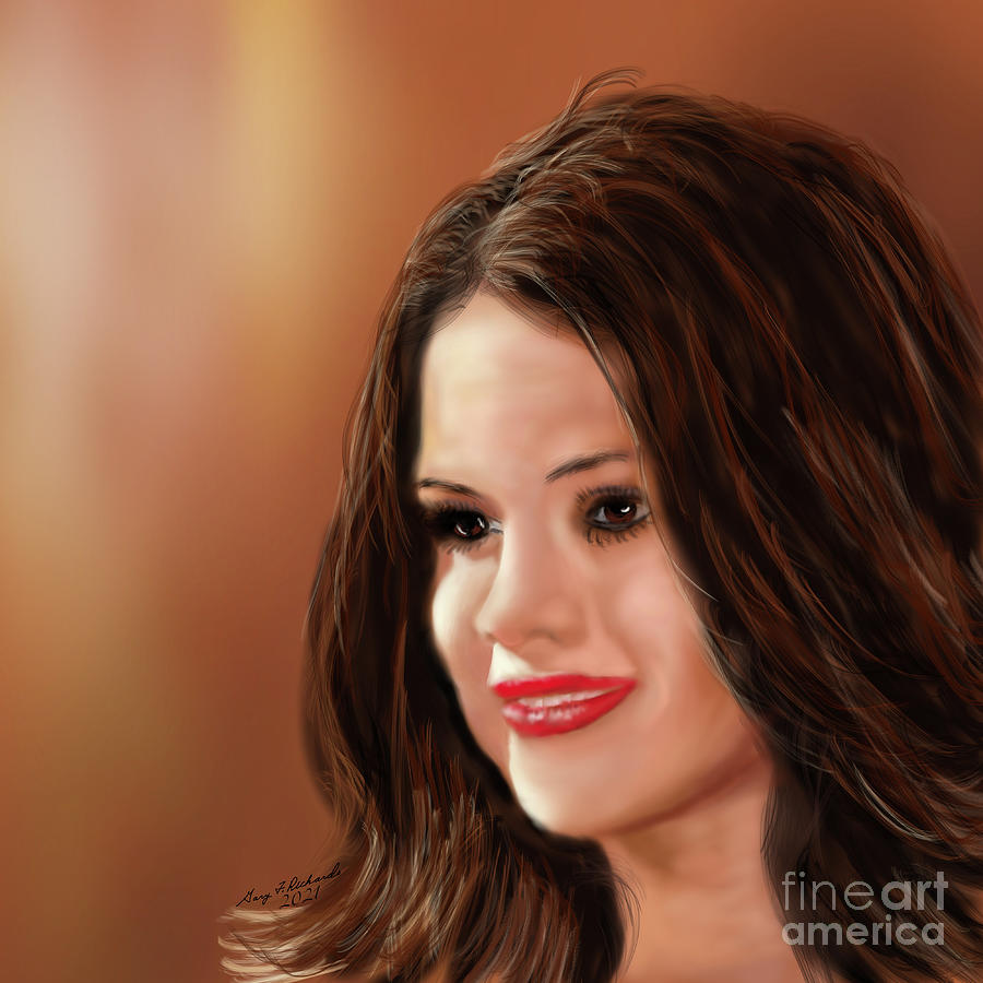Selena Gomez Digital Art