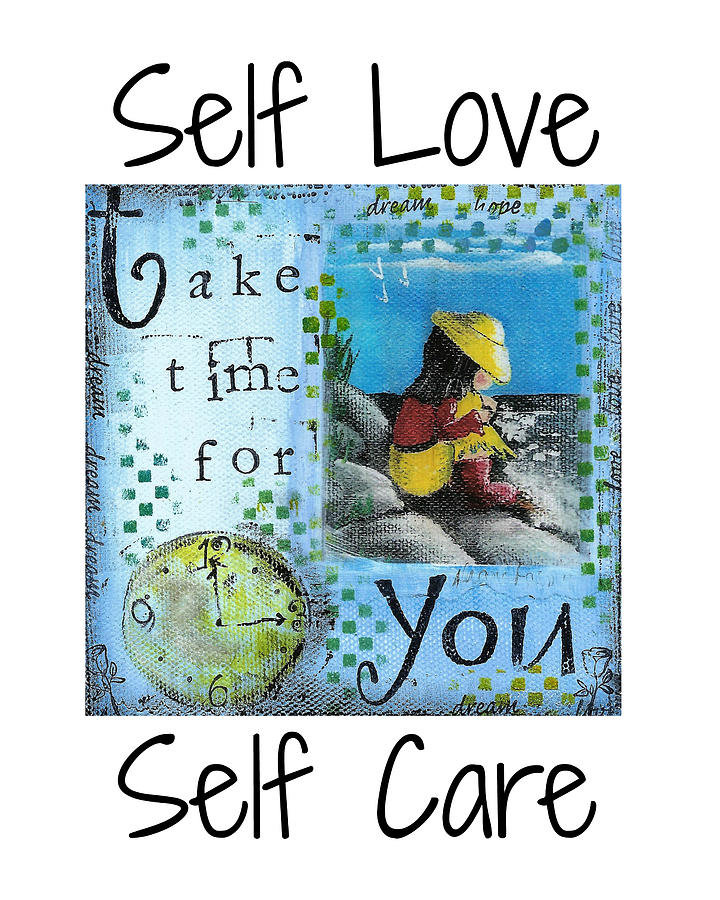 Self Love Mixed Media by Diane Palmer - Pixels