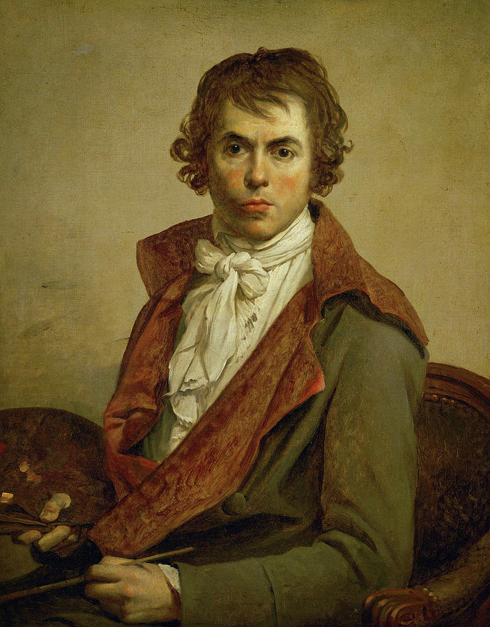 Self-portrait, 1794 Painting by Jacques-Louis David