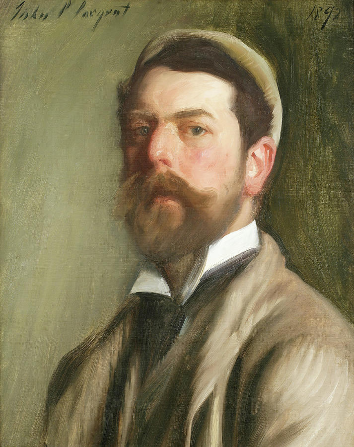 Self-Portrait - 1892 Painting by Eric Glaser