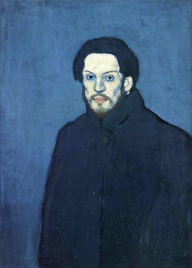 Self-Portrait, 1901 Painting by Eric Glaser