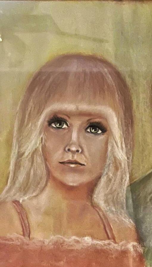 Self-portrait Drawing - Self Portrait 1980 by Mary Lynn Plaisance
