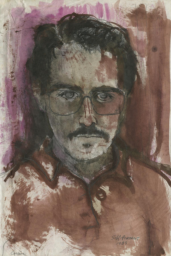 Self-Portrait 1989 Mixed Media by Ed Corzine - Fine Art America