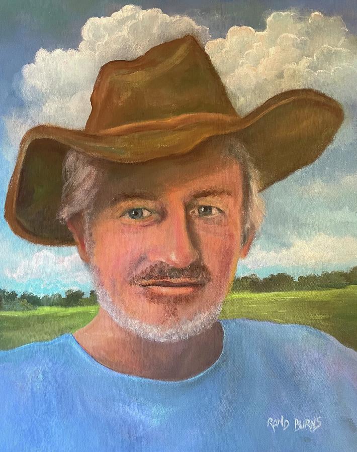 Self Portrait 2022 Painting by Rand Burns