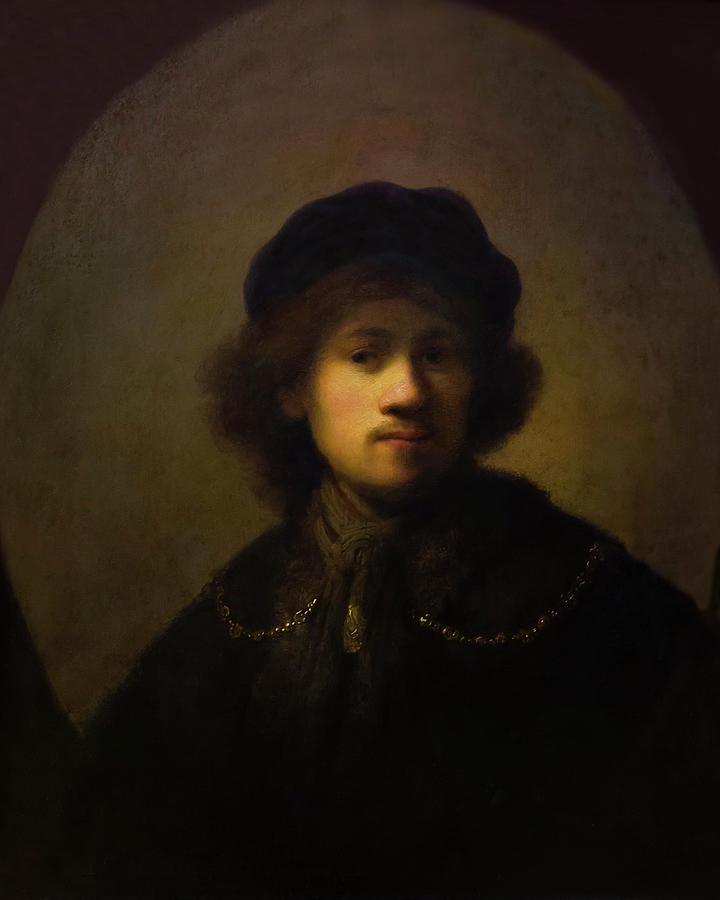 Self-Portrait as a Young Man, circa 1630 Photograph by Rembrandt van ...