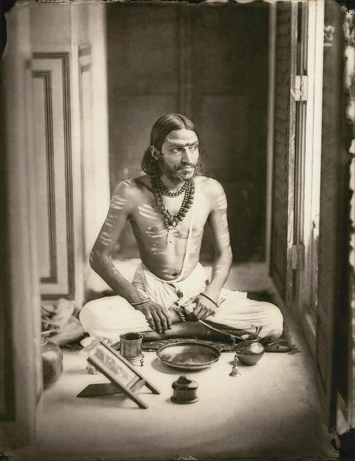 Self Portrait, c1870 Photograph by Maharajah Ram Sing - Fine Art America