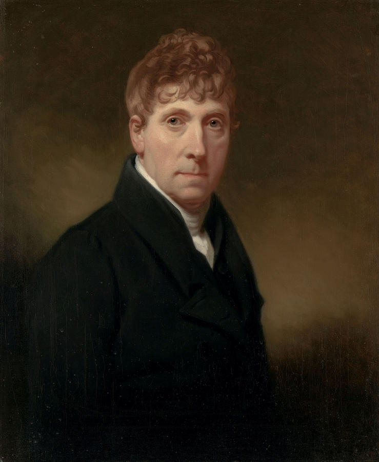 Self-portrait Painting by Charles Howard Hodges