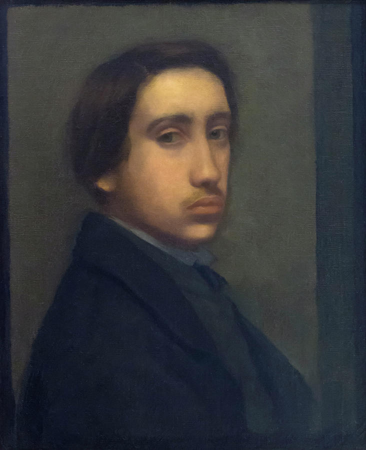 Self Portrait Circa 1854 1855 Photograph By Edgar Degas Fine Art America 