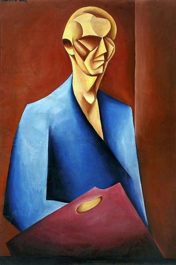 Self-portrait Painting by Mieczyslaw Szczuka - Fine Art America