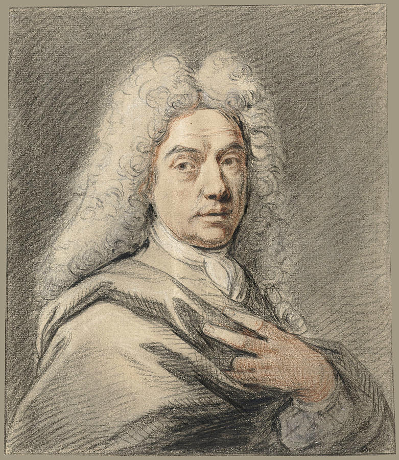 Self-Portrait Painting by Norbert van Bloemen