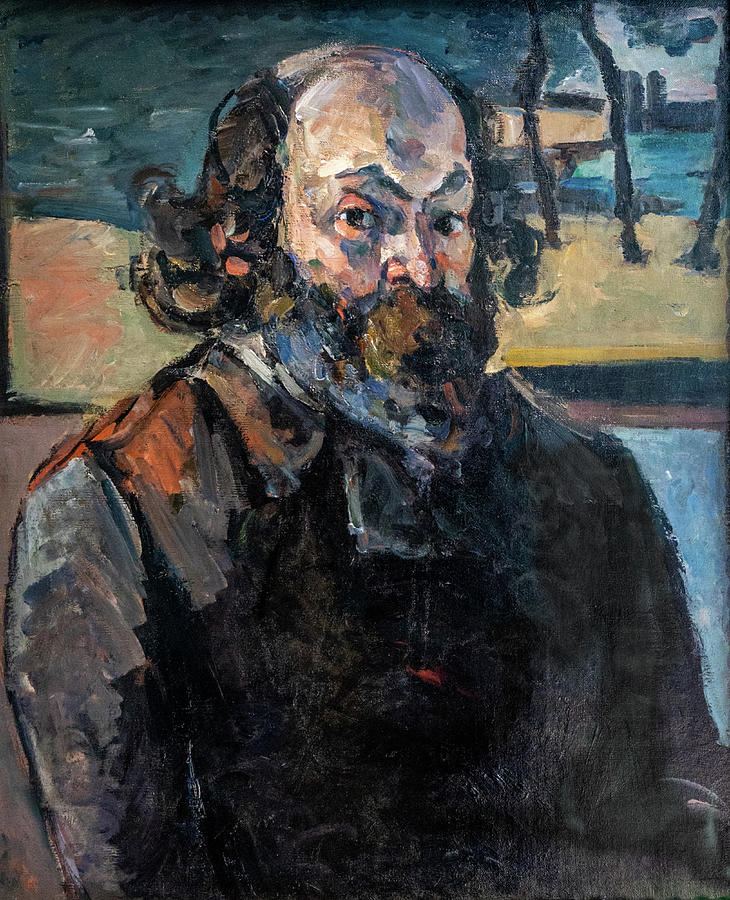 Paul Cezanne Painting - Self-portrait Paul Cezanne by Paul Cezanne