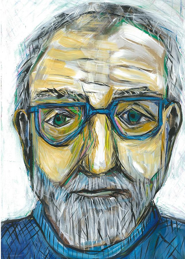 Portrait Painting - Self Portrait by Ron Kammer