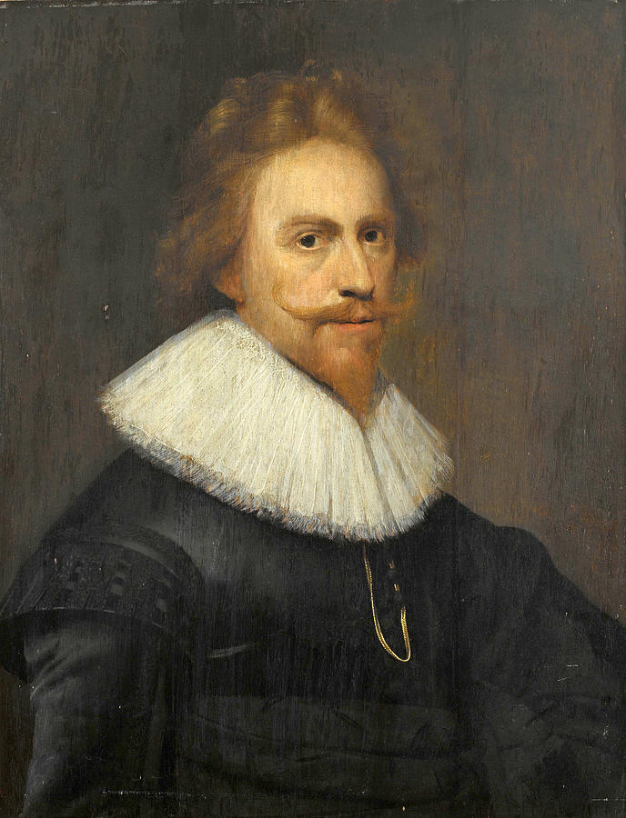 Self-portrait Painting by Wybrand de Geest