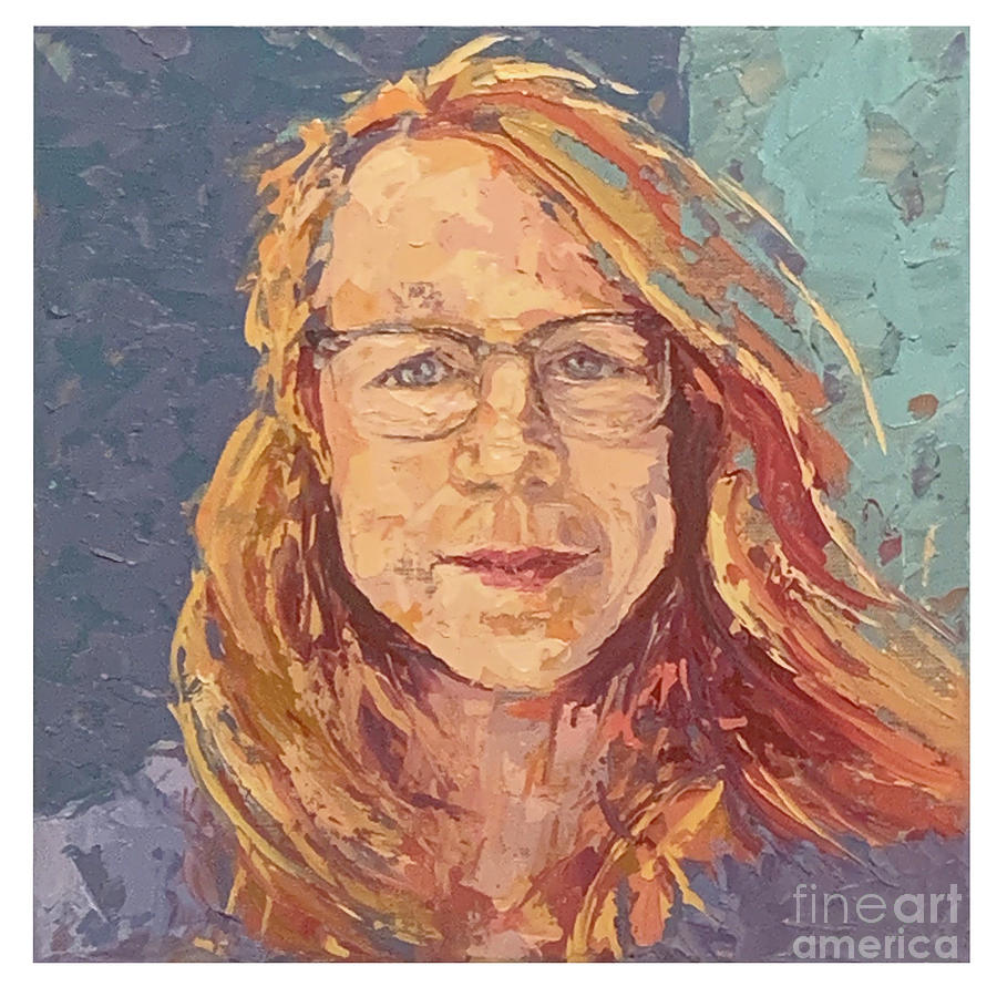 Selfie, 2020 Painting by PJ Kirk