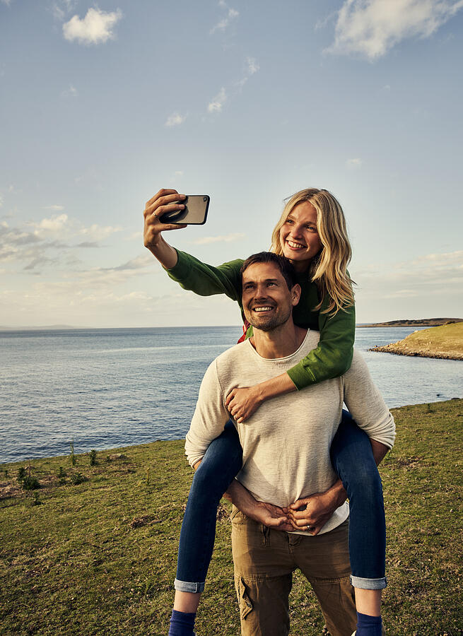 Selfie with beautiful scenery is a must Photograph by Pixdeluxe
