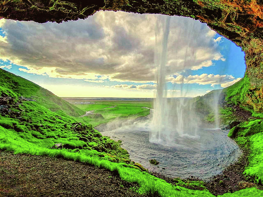 Seljalandsfoss Photograph by Simon Cowan | Fine Art America