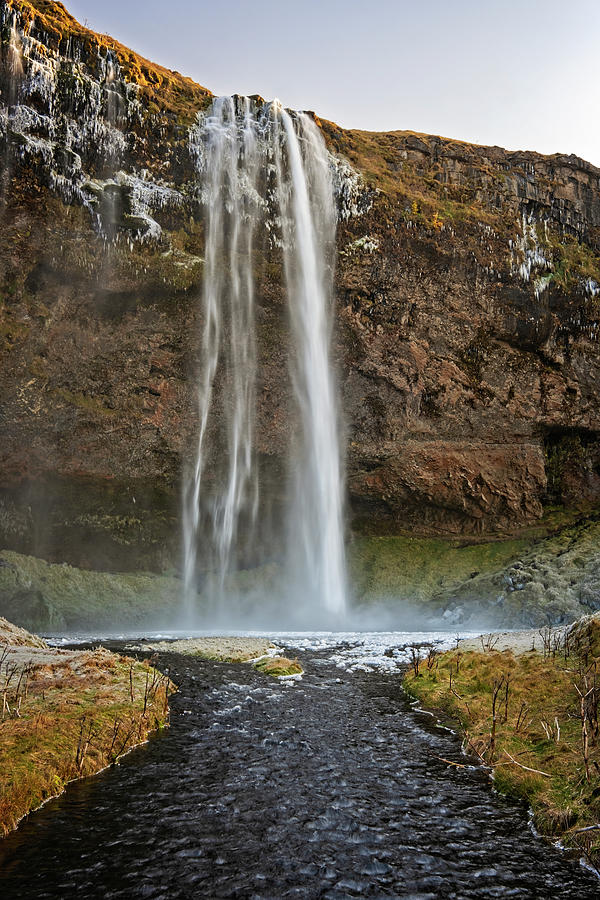 Seljalandsfoss Waterfall Iceland 2 Photograph by Catherine Reading