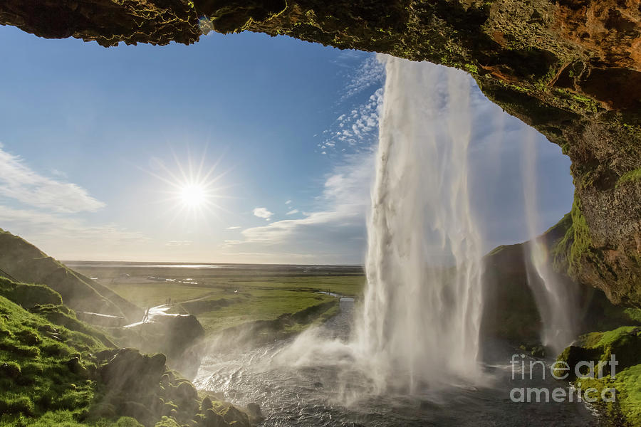 Seljalandsfoss Waterfall, Iceland Photograph by Arterra Picture Library