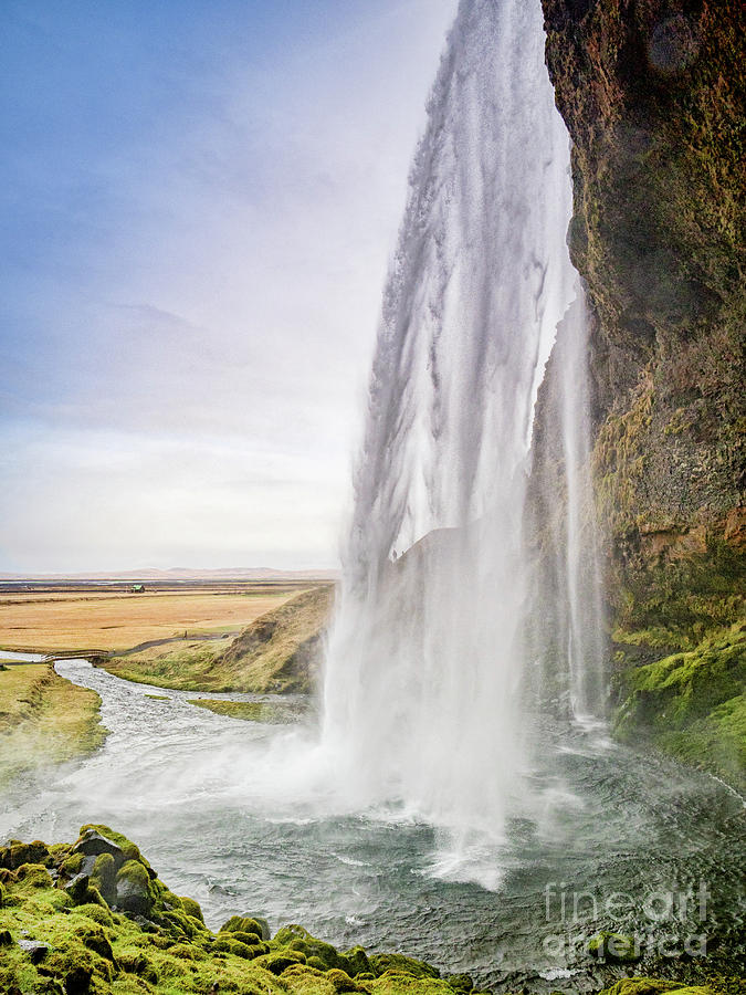 Seljalandsfoss Waterfall, Iceland Photograph by Colin and Linda McKie