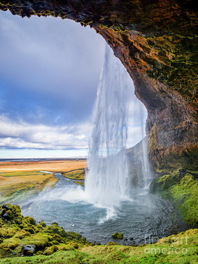 Seljalandsfoss Waterfall, South Iceland Photograph by Colin and Linda McKie