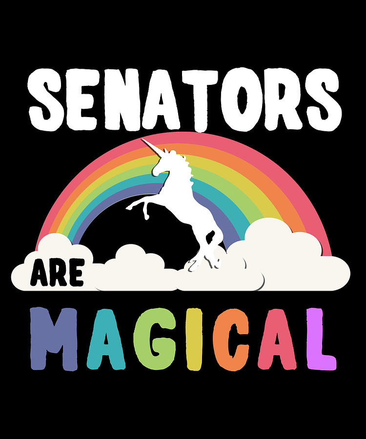 Unicorn Digital Art - Senators Are Magical by Flippin Sweet Gear