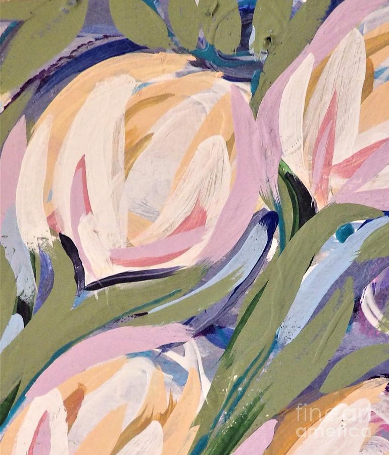 Send flowers Painting by Barbara Leigh Art