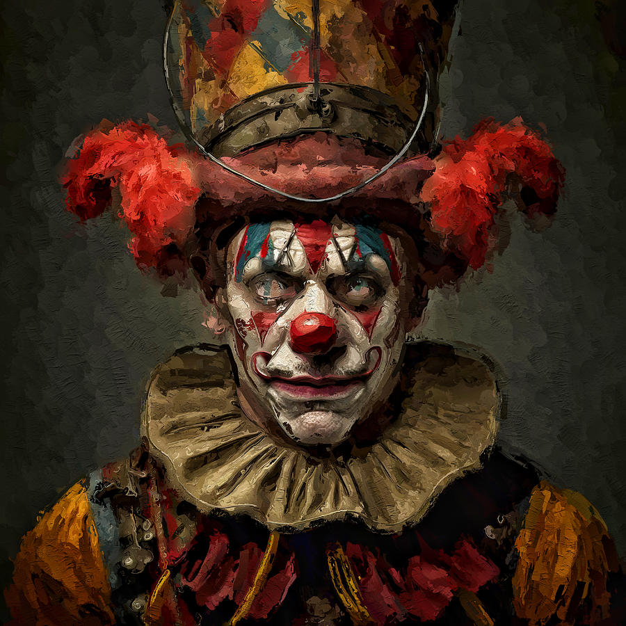 Send in the Clown Digital Art by Glenn Robins